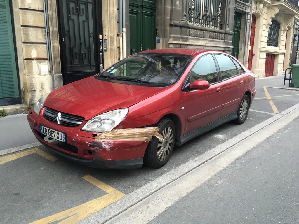 フランスの駐車事情