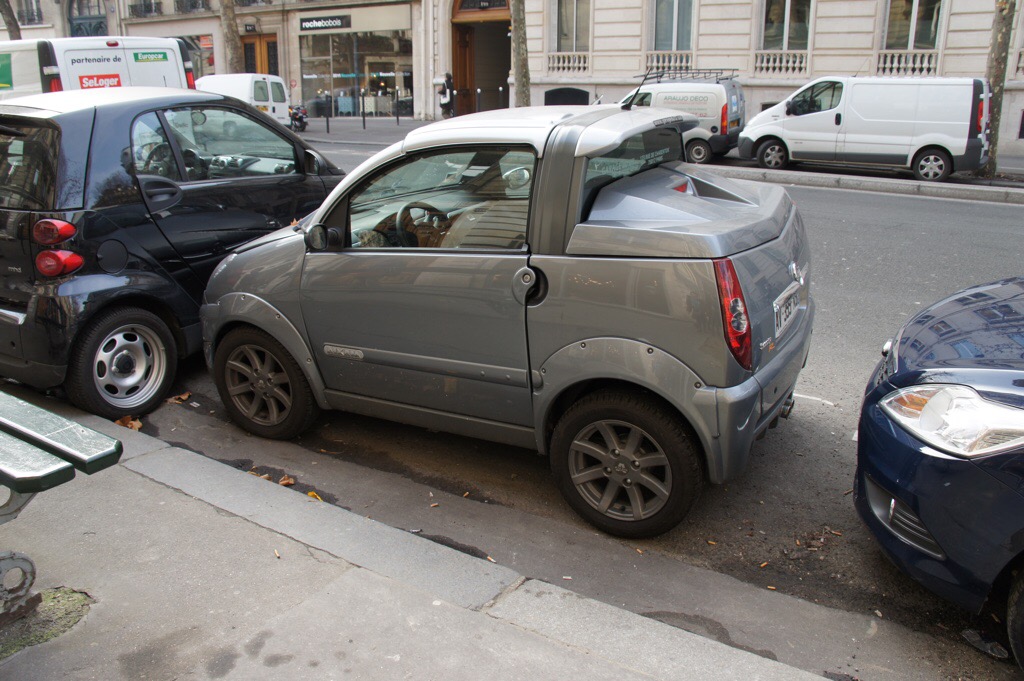 フランスの駐車事情