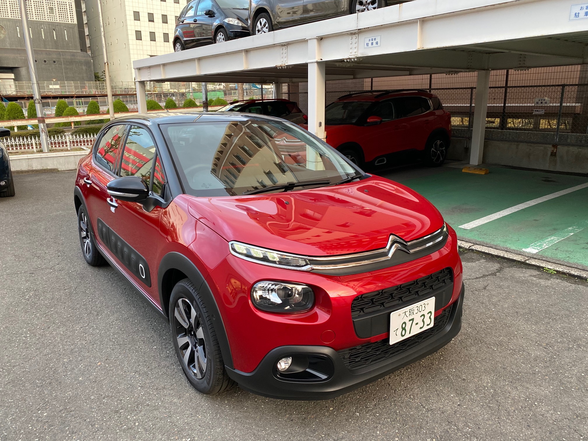 続いてＣ３試乗車も新しくなりました！