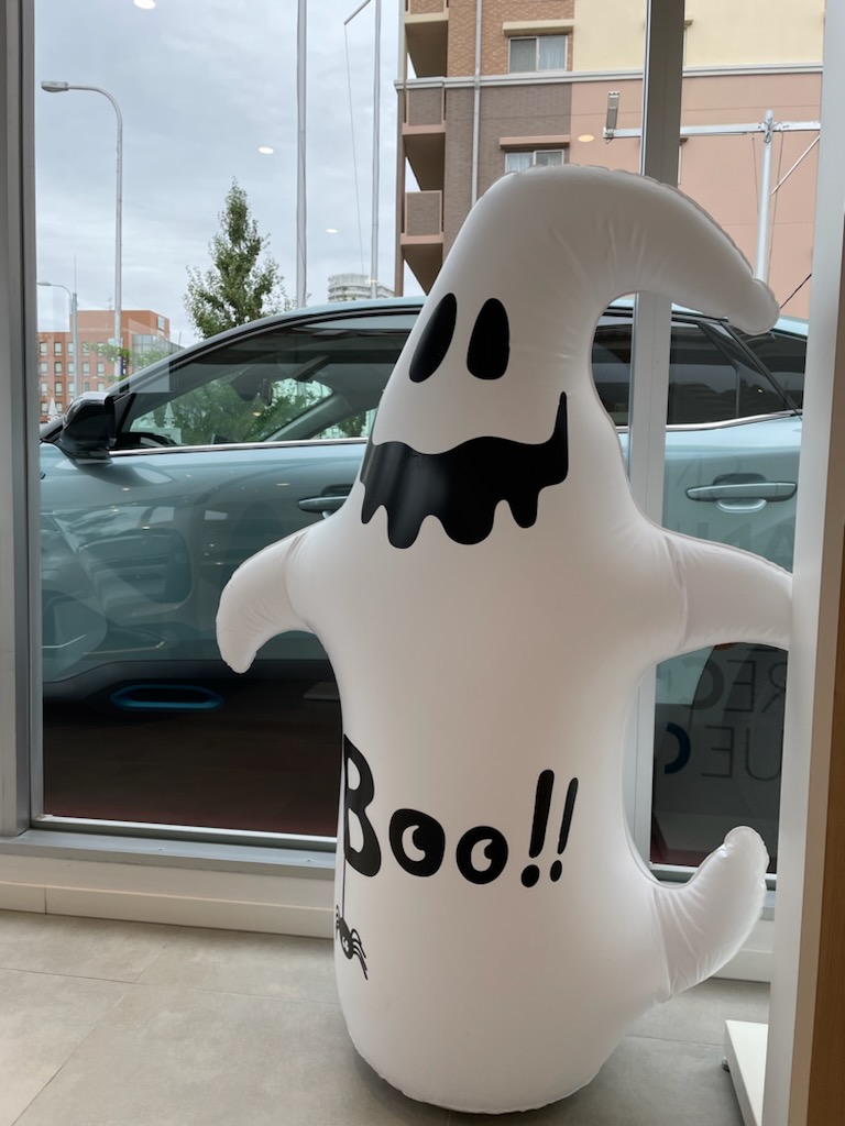 ショールームのハロウィン👻