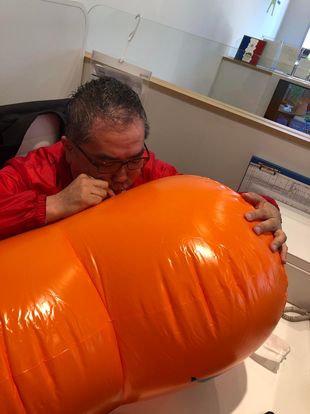 カボチャさんと松谷マネージャー
