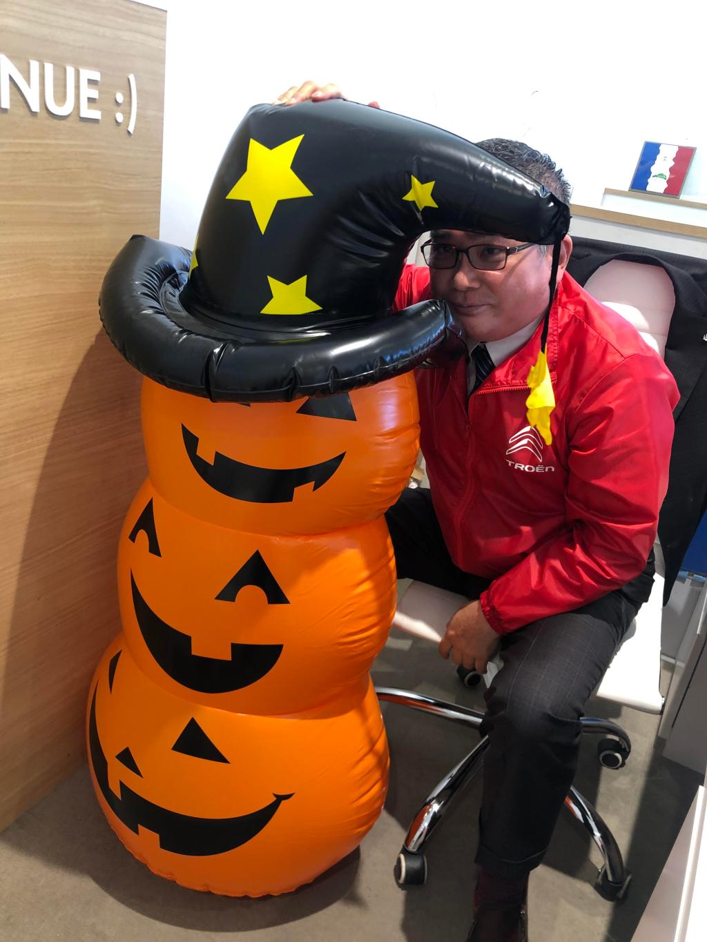 カボチャさんと松谷マネージャー